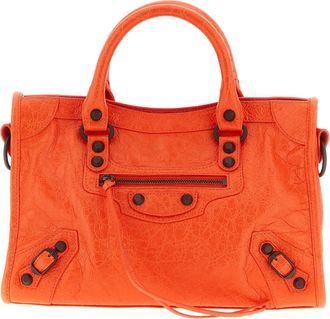 Balenciaga Le City Bag S Hand Bags Orange
