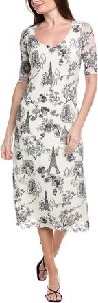 Johnny Was Maya Mesh Midi Dress