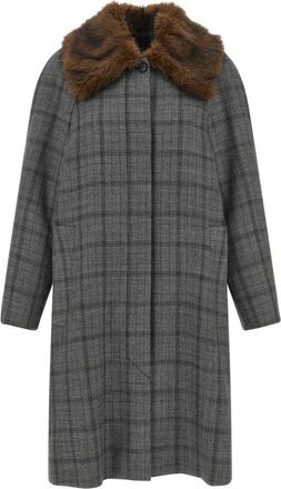 Tela Jassen, Dames, Grijs, 2Xs, Wol, Tela Jas
