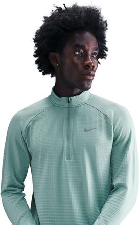 Nike Hardloop-basislaagshirt met kwartrits voor heren (Kanon)