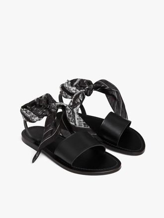 K.Jacques WomenS Prom&eacute;th&eacute;e Sandals In Black
