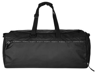 Bugatti Reisetasche BUGATTI BLANC DELIGHT, Damen, Gr. B/H/T: 65cm x 30cm x 28cm onesize, schwarz, Kunstfaser, leicht gl&auml;nzend, unifarben, Taschen Reisetasche