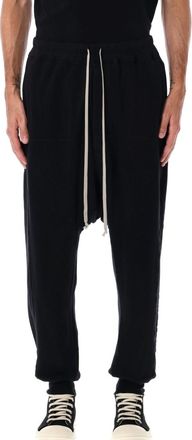 Rick Owens Black Drawstring Sweatpants