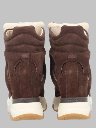 Isabel Marant Balskee Wedge Sneaker - Brown