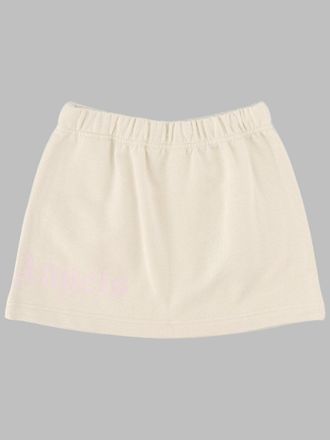 Palm Angels Sweat Cotton Skirt - White