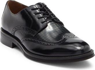 Johnston & Murphy Sutton Wing Tip Derby in Black at Nordstrom Rack, Size 13