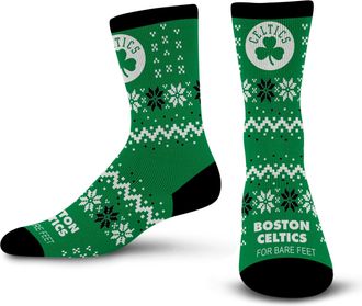 For Bare Feet Sweater Crew Sock NBA, Team Color, L