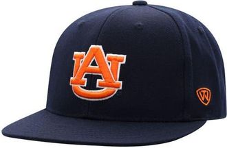 Top of the World Mens Top of the World Navy Auburn Tigers Team Color Fitted Hat at Nordstrom, Size 7