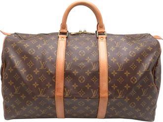 Louis Vuitton Brown Monogram Boston Bag (Pre-Owned)