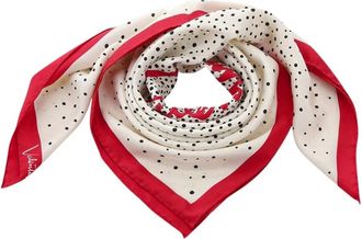 Valentino Accessoires, Dames, Beige, ONE Size, Zijden Sjaals