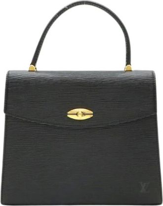 Louis Vuitton Pre-owned Handbags, female, Black, Size: ONE SIZE Pre-owned Vintage Handbag