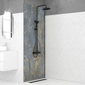 Aurlane Panel Pared Ducha Acabado Piedra Venus - 90x210 Cm - Stoneit