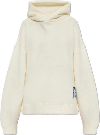 Dsquared2 Wool Hoodie - Dames - Hoodies - Beige - M - Wol - Hoodies & sweatvesten