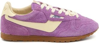 Autry Lage Top Damesneakers - Dames - Sneakers - Paars - 39 EU - Schoenen