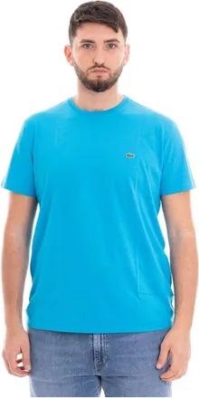 Lacoste Hombre, Camisetas, Azul, Talla: S