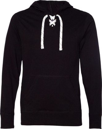 J. America Jersey Sport Lace Hooded Pullover