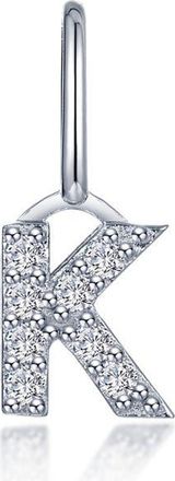 Lafonn Letter Charm Pendant in Silver K at Nordstrom