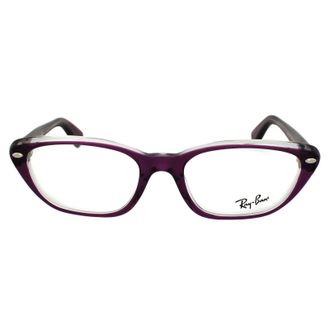 Ray-Ban Cats oog transparante roze kristal damesglazen frames