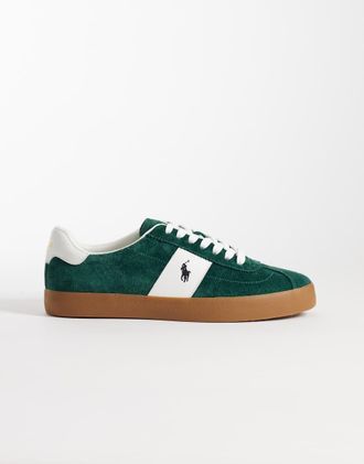 Polo Ralph Lauren Sneakers verdi e bianche-Bianco