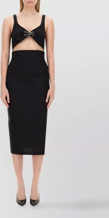 Moschino slim-fit midi dress