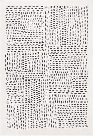 Safavieh Alfombra Poliéster Avorio/Nero 235 X 305 cm