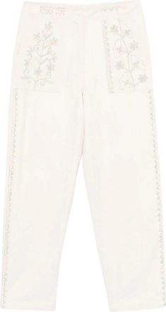Antik Batik Alex Pant - Dames - Straight fit broeken - Beige - M - Broeken