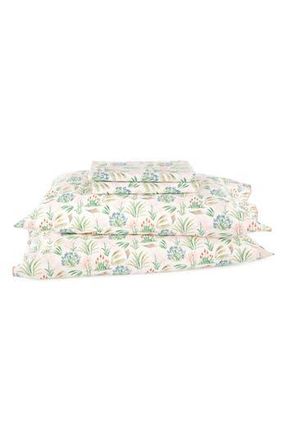 Novogratz Waverly Botanical Sheet Set in Waverly White at Nordstrom Rack, Size Twin