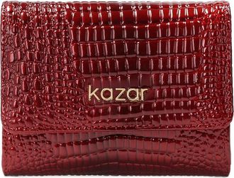 Kazar Dames rode portemonnee - Dames - Portefeuilles - Rood - ONE Size - Leer - Accessoires