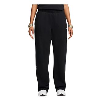 Nike Fleece CS Trainingsbroek met Open Zoom - unisex - Sport - Zwart - Maat: 2XL Fleece