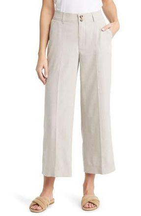 Wit & Wisdom Skyrise Double Button Pants in Stone at Nordstrom Rack, Size 12