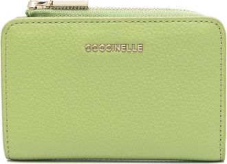 Coccinelle logo-lettering wallet - Green