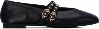 Xti Womens Casual Ballet Flat Shoes In Black