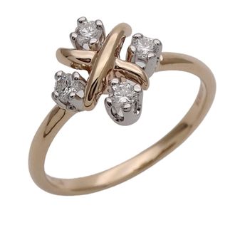 Tiffany & Co. Pink Gold Pink Gold (18K) Platinum 950 Band Ring (Pre-Owned)