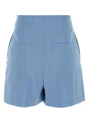 Sportmax Cielo Lana Vergine Ovis Aries Pantaloni Trousers