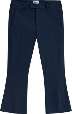 Dondup Benedicte Broek - Dames - Vrijetijds broeken - Blauw - W27 - Broeken