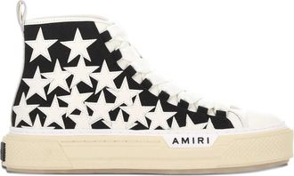 Amiri Black Graphic Court Sneakers