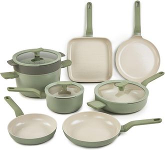 Berghoff Berghoff Leo Balance Sage 11Pc Nonstick Aluminum Cookware Set