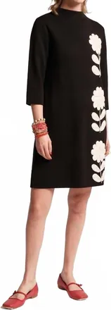 Frances Valentine Annie Mini Dress In Posy Embroidery
