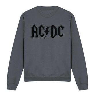 AC/DC AC/DC Unisex Sweatshirt met gedragen logo voor volwassenen (Houtskool)