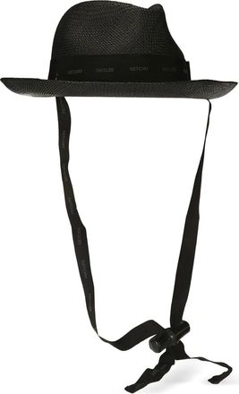 SETCHU Cappello in rafia - Nero
