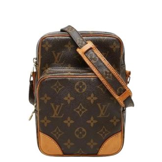 Louis Vuitton Pre-owned Monogram Amazon Shoulder Bag - Dames - Pre-owned - Bruin - Maat: ONE Size Leer
