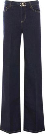 Liu Jo B.up Good Flare H.w. - Dames - Loose Fit Jeans - Blauw - W25 - Jeans