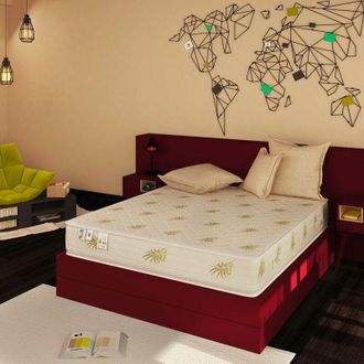 Baldiflex Baldiflex - Materasso Memory Foam 23 cm Easy Super Top con fodera Aloe Vera Matrimoniale misura 180x190 cm