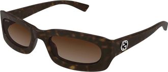 Gucci GG1786S 002 Mens Sunglasses Tortoiseshell Size 54 - Free RX Lenses - Free RX Lenses