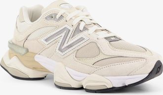 New Balance Unisex Sneakers 9060 Mesh With Suede White Mesh-Suede Trainers Mesh/suede