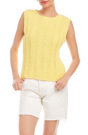 Fifteen Twenty Zaydee Cotton Rib Tank in Banana at Nordstrom, Size Small