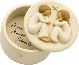 OEM Pieza Decorativa Funcional De Resina Para Dos &Aacute;ngeles