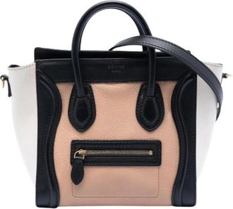 Celine Pre-owned Handbags, female, Multicolor, Size: ONE SIZE Pre-owned The Luggage Tote
