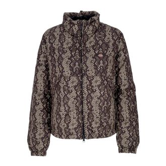 Dickies Camden Puffer Jacket - Jackets - Mujer - Marr&oacute;n - L