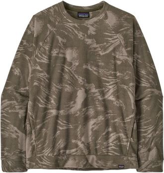 Patagonia Micro D Crewneck Fleecepullover f&uuml;r Herren | braun